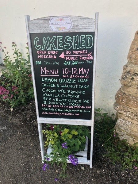 Less than 24 hours until my Cake Shed on Boars Hill is open for business