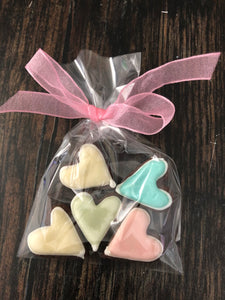 10 x  5 Heart Cookie Wedding Favours