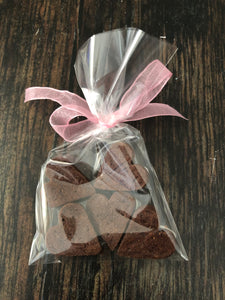 10 x  5 Heart Cookie Wedding Favours