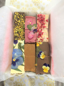 LIMITED EDITION Christmas Mixed Fudge Selection with FREE SMALL GIFT CARD